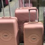 شنط سفر سيلكون ضد الكسر - ٣ أحجام