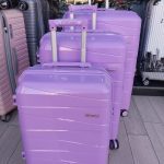 شنط سفر سيلكون ضد الكسر - ٣ أحجام